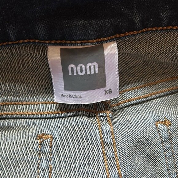 Nom Maternity Chelsea Under Belly Skinny Jeans - Blue - Picture 4 of 7
